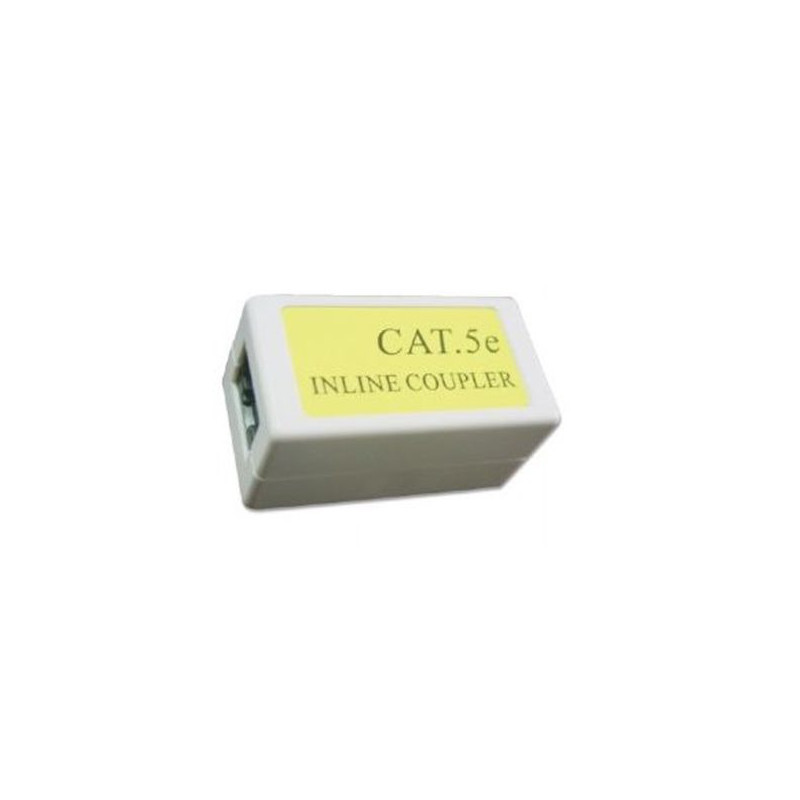 Gembird Cat. 5E LAN coupler white color