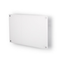 Mill White Type Glass Panel Heater 600 W White (Nedaudz boj. iepak.)