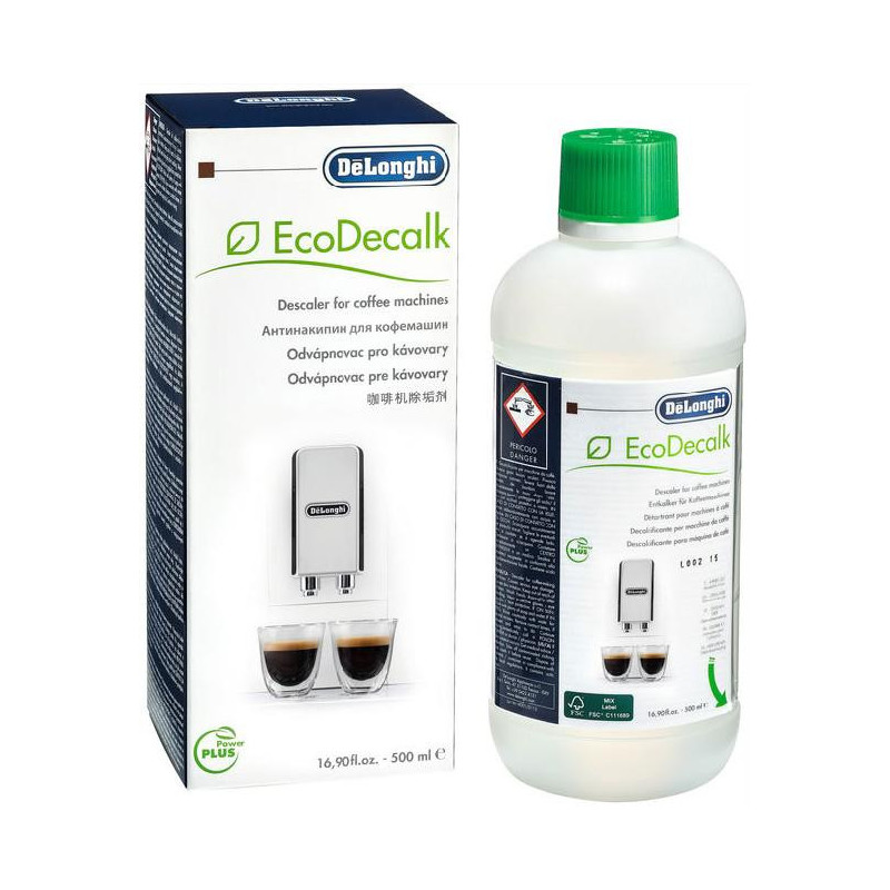 Delonghi 500 ml EcoDecalk For automatic coffee makers &amp; espresso coffee makers (DLSC500)