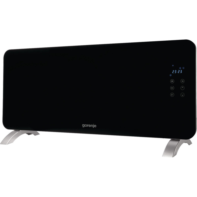 Gorenje 2000GTPT OPTIHEAT Convector Heater 2000 W Suitable for rooms up to 20 m Black / Stainless Steel