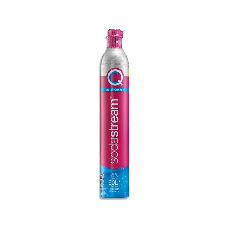 SodaStream CO2 Quick Connect Pink (apmaiņai veikalā pret tukšu QC balonu - piegāde nav iespējama)