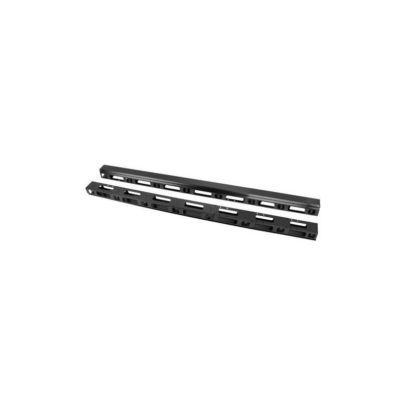 LANBERG vertical cable management panel