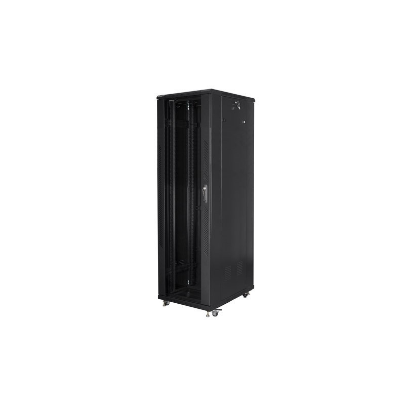 LANBERG Rack cabinet 19" 42U 600x1000mm black FF01-6042-12B