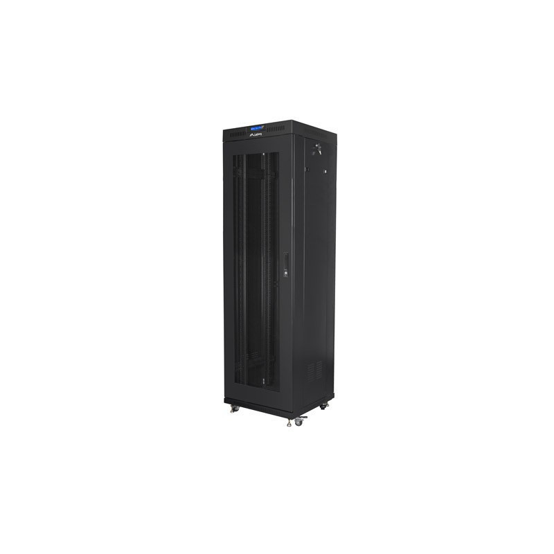 Standing rack cabinet 19 42U 600x600 mm black