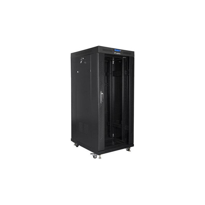 LANBERG Brīvi stāvošs 19" RACK CABINET 27U 600x800 BLACK