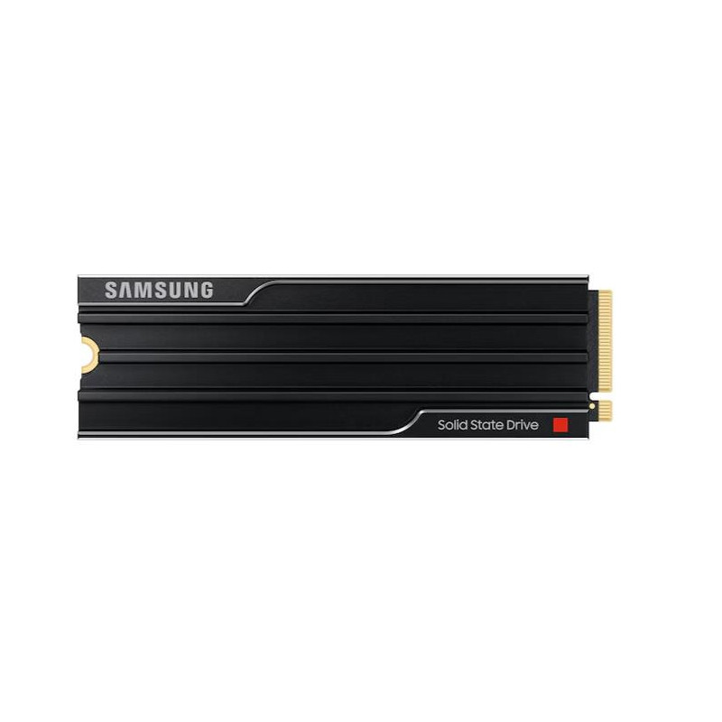Samsung SSD 9100 PRO With Heatsink 8000 GB SSD form factor M.2 2280 Solid-state drive interface PCIe 5.0 x4 NVMe 2.0 Rea