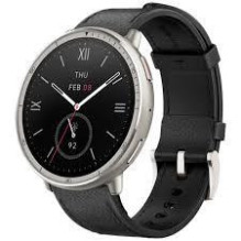 Amazfit Active 2 Silver Black leather