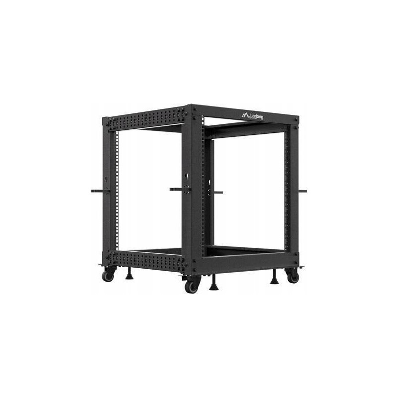 Lanberg OR01-6112-B rack cabinet 12U Freestanding rack Black
