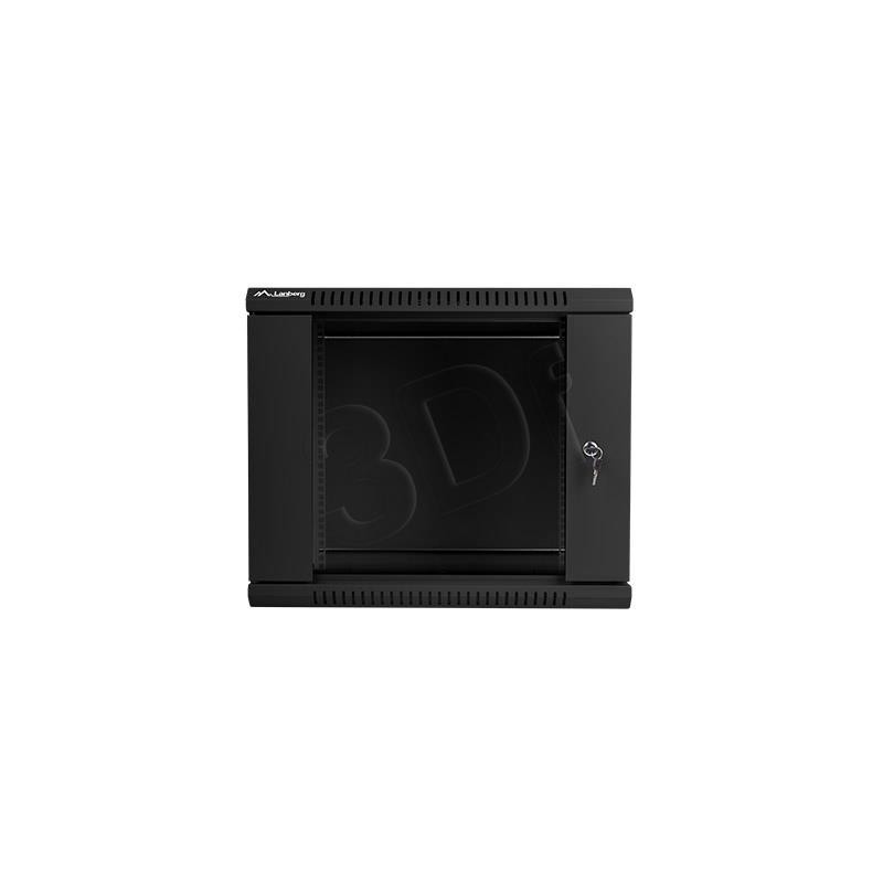 Wall-Mounted Rack 19'' 9U 600X600mm black