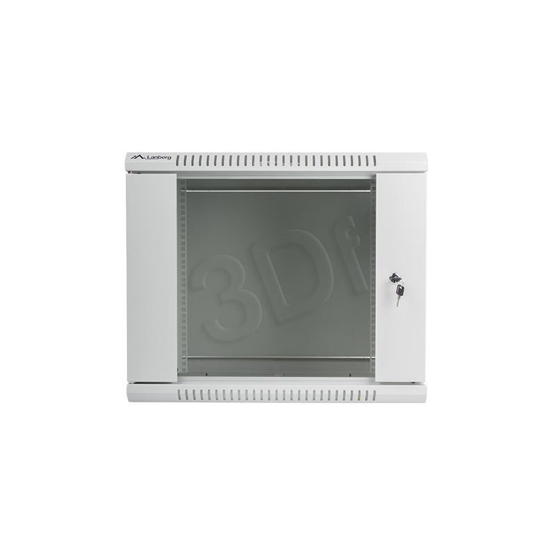 Wall-Mounted Rack 19'' 9U 600X600mm grey