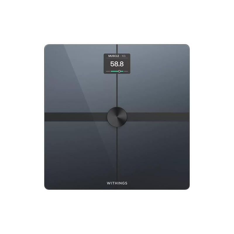 Withings Body Smart Electronic personal scale 200 kg 50 g Black 5 kg kg lb ST