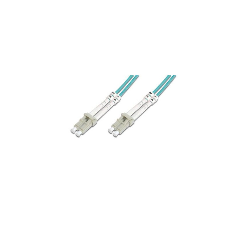 DIGITUS Fiber Optic Patch Cord LC / LC OM3 1m