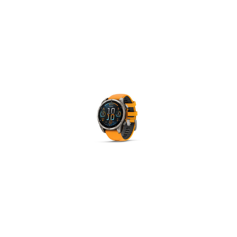 Garmin Fenix 8 Sapphire 47 mm sapphire / orange