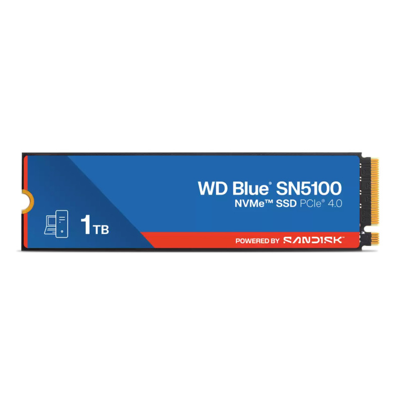 Western Digital 1TB WD Blue Registered SN5100 NVMe Trademark SSD