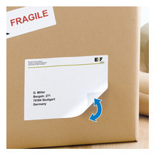 Herma Removable Labels 99 1x139 100 Sheets DIN A4 400 pcs. 10313