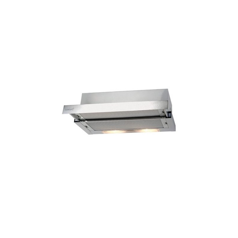 CATA Hood TF 2003 Duralum 600 Mechanical panel Width 60 cm 390 m³ / h Stainless steel Energy efficiency class C 57 dB Bu