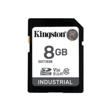 KINGSTON 8GB SDHC Industrial C10 UHS-I