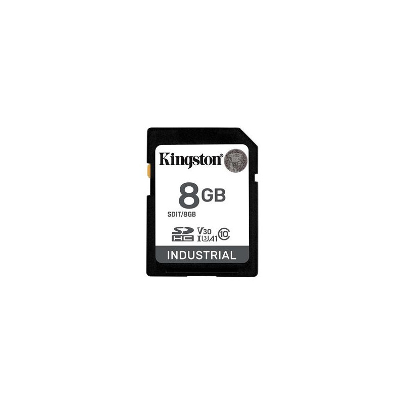 KINGSTON 8GB SDHC Industrial C10 UHS-I