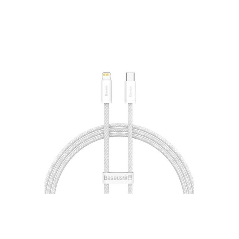 BASEUS CABLE USB-C CHARGING 1M / WHITE CALD000002