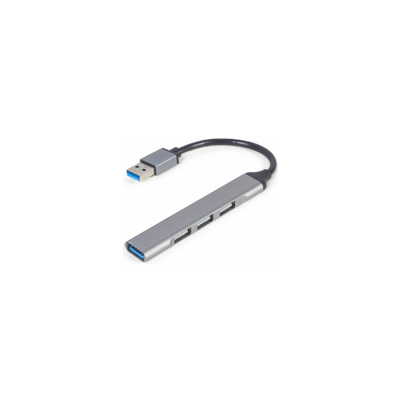 Gembird 4-port USB 3.1 Silver 8716309124690