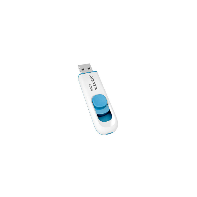 ADATA C008 USB flash drive 16 GB USB Type-A 2.0 Blue White