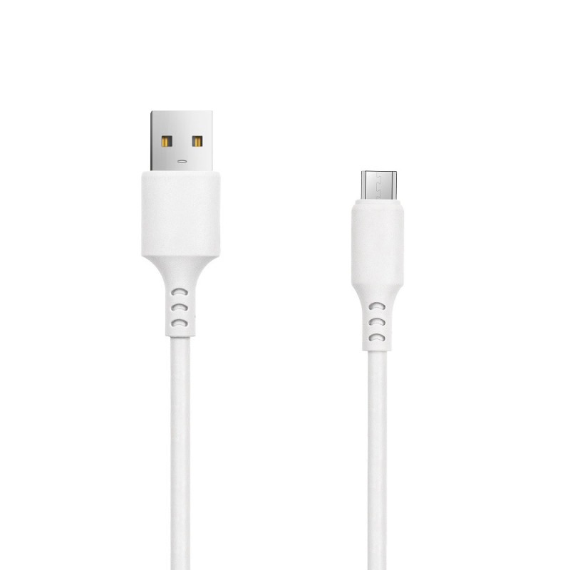 Setty cable USB - microUSB 1 0 m 2A white