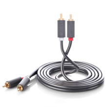 UGREEN AV104 2x RCA (Cinch) to 2x RCA (Cinch) Cable 1m (black)