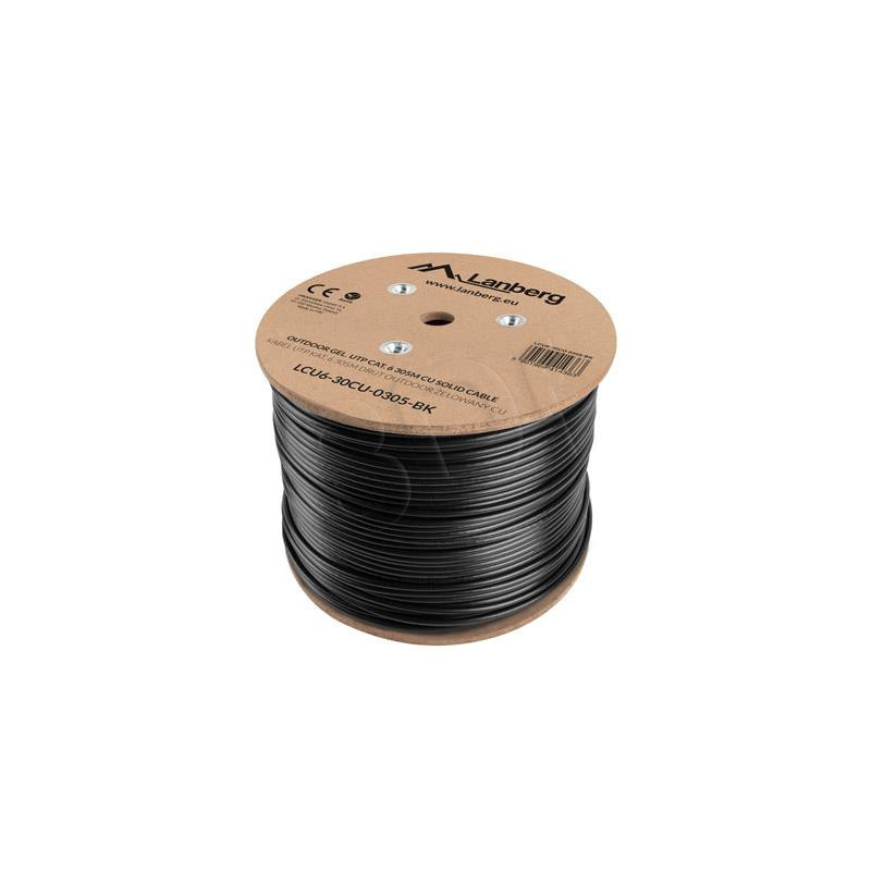 UTP Solid Cable Cat.6 305m CU outdoor gel