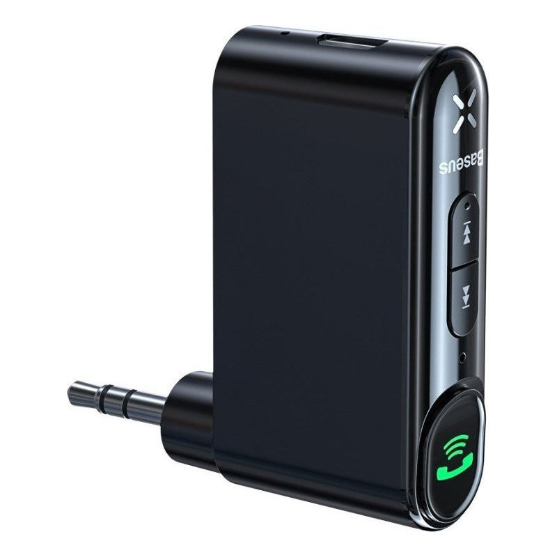 Baseus Qiyin AUX Car Bluetooth Receiver Black