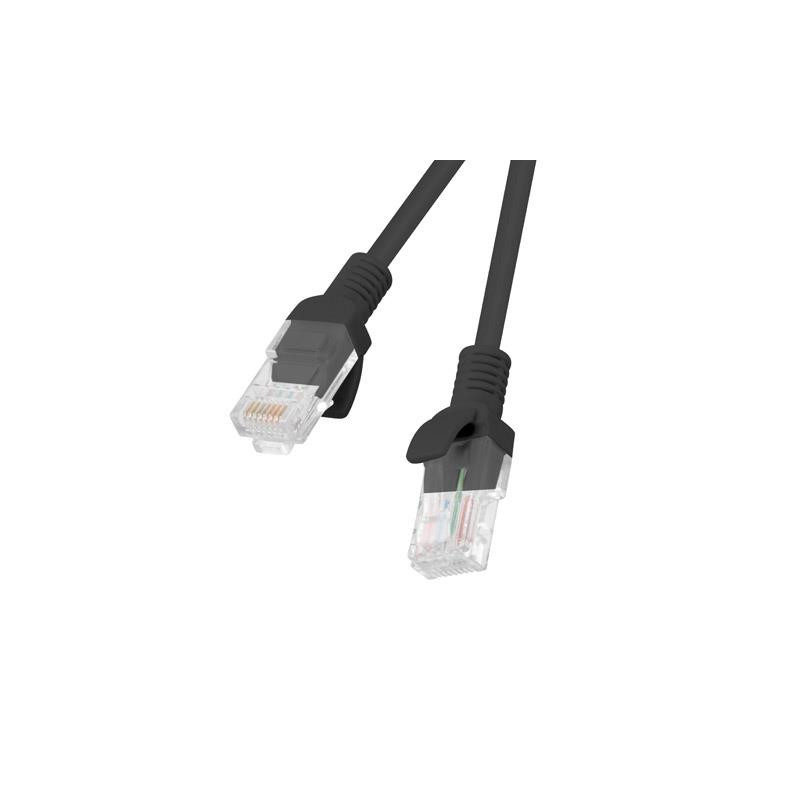 Patchcord cat.6 10.0M UTP black