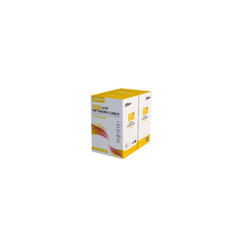 CABLE CAT6 UTP 305M BLACK / PFM920-6UN DAHUA