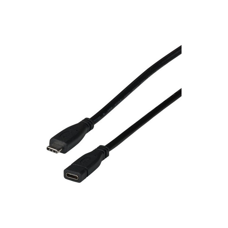 EFB USB3.2 Gen2 Verlangerungskabel C-C St-Bu 0 2m 10Gbit