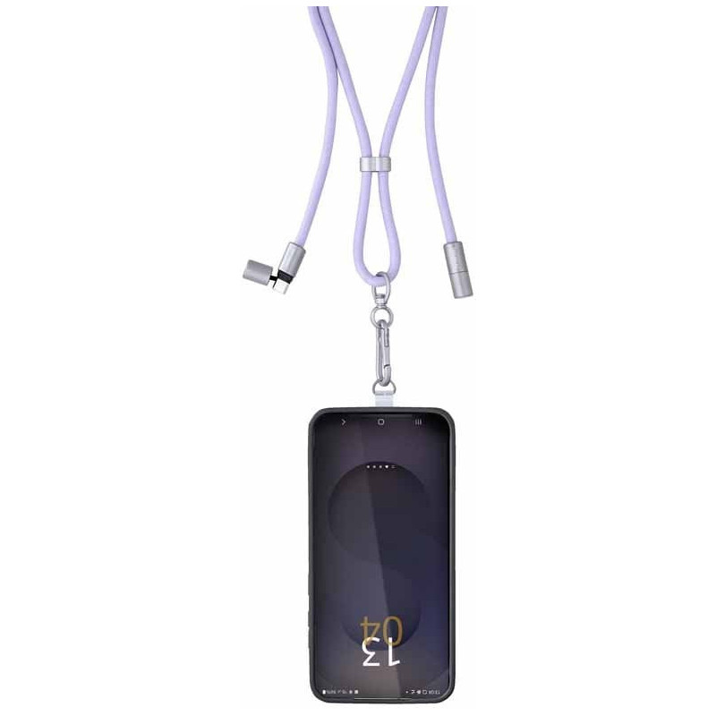 CABLE USB-C TO USB-C 1.65M / LANYARD PURPLE 7991003 INTENSO