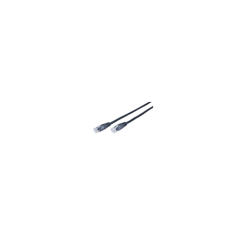 Gembird patchcord RJ45 cat.5e UTP 0.25m black