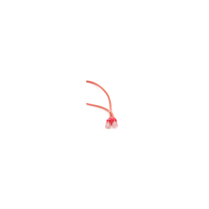 Gembird patchcord RJ45 cat.5e UTP 0.25m red
