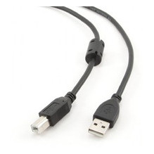 Gembird USB 2.0 A- B 4.5m cable with ferrite core