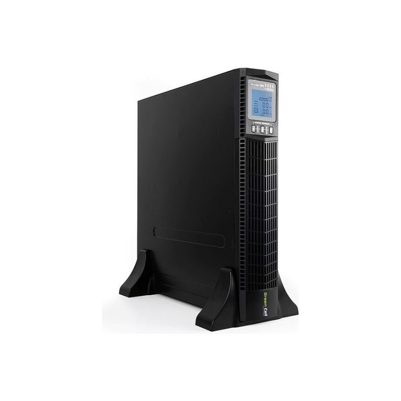 Green Cell UPS Online RTII 1000VA with LCD display