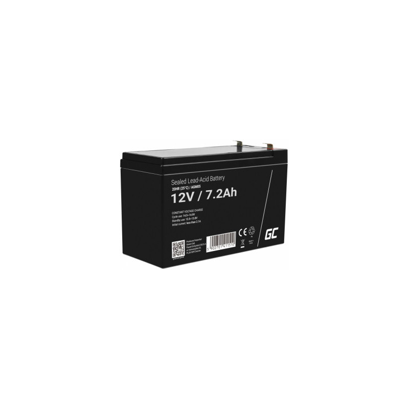 Green Cell AGM05 UPS battery Sealed Lead Acid (VRLA) 12 V 7.2 Ah