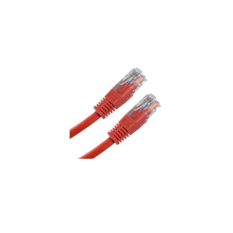Gembird patchcord RJ45 cat.5e UTP 5m red