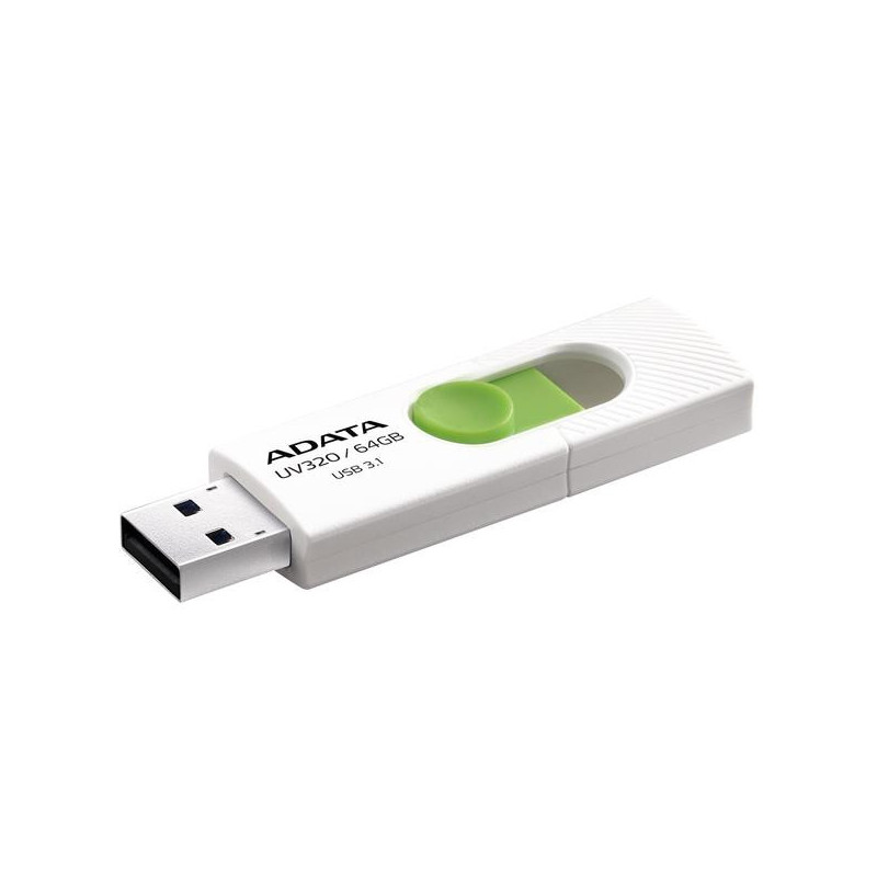 ADATA UV320 64 GB USB 3.1 White / Green