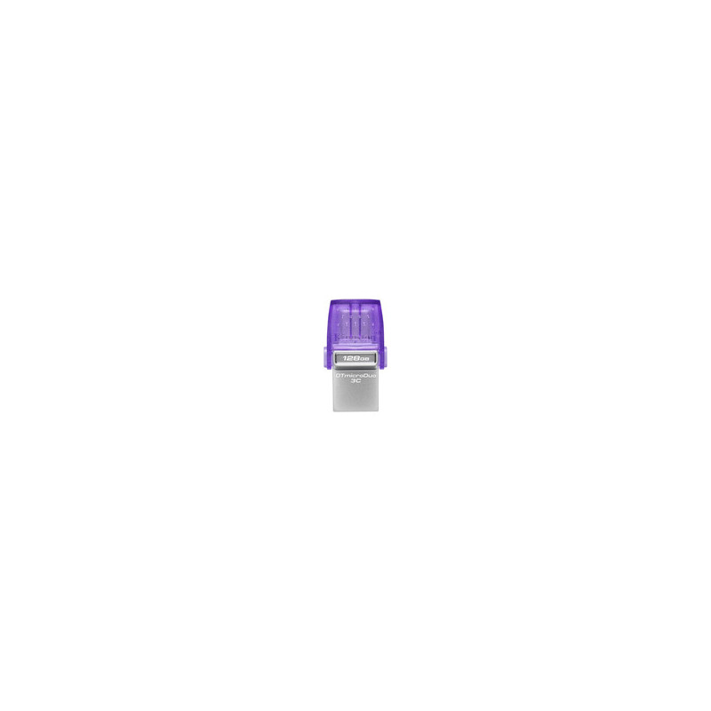 Kingston DataTraveler DT Micro Duo 3C 128 GB USB Type-C and Type-A Purple