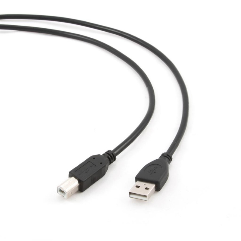 USB Cable 2.0 AM-BM 1m / black