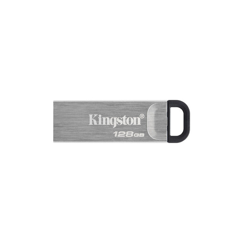 Kingston USB Flash Drive DataTraveler Kyson 128 GB USB 3.2 Gen 1 Black / Grey