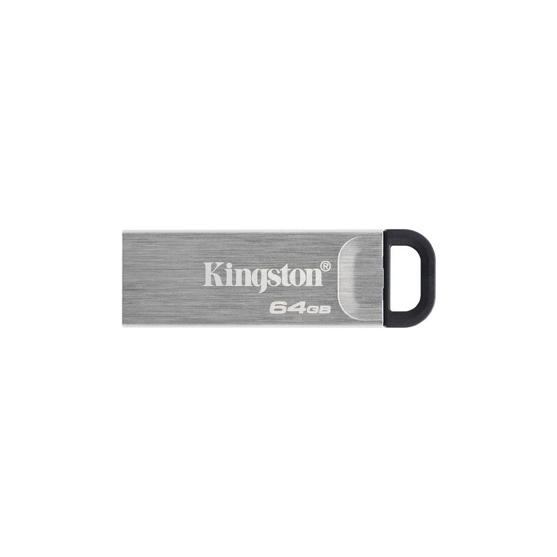 Kingston USB Flash Drive DataTraveler Kyson 64 GB USB 3.2 Gen 1 Black / Grey
