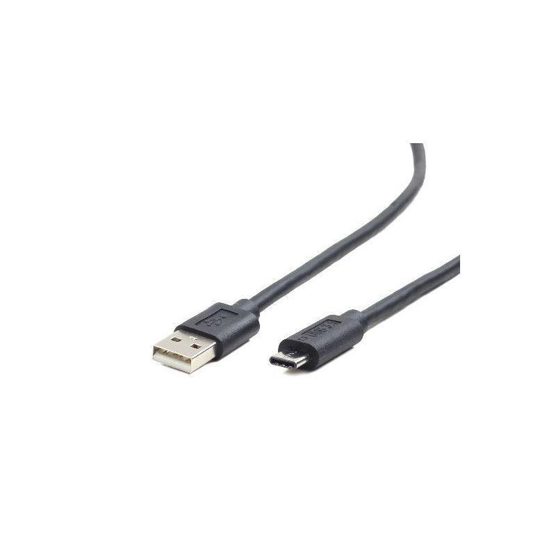 Gembird USB 2.0 AM cable to type-C (AM / CM) 1.8m black