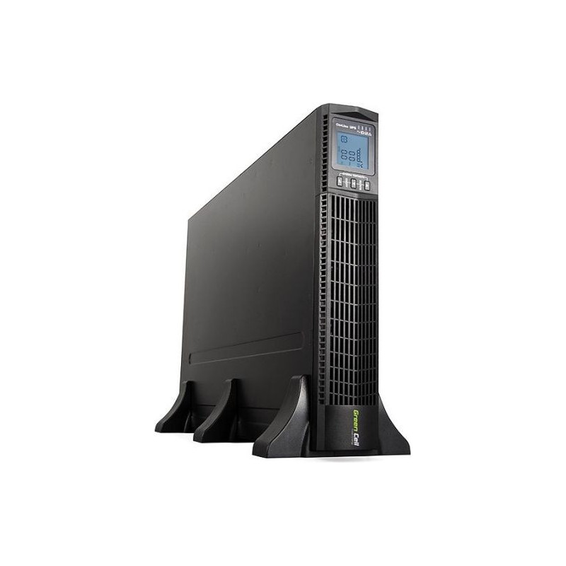 UPS Green Cell awaryjny UPS Online Green Cell RTII z wyswietlaczem LCD 3000VA (UPS15)