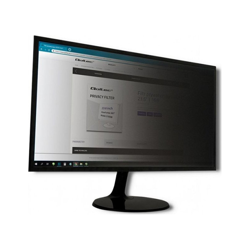 QOLTEC Privacy filter 24inch 16:10