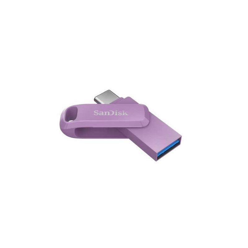 SanDisk Ultra Dual Drive Go USB Type- C Lavender Global EAN: 619659204334