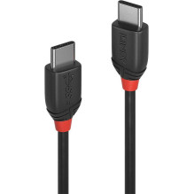 Lindy USB 3.1 Kabel Typ C / C 3A Black Line M / M 1.5m