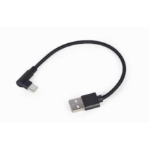 Gembird USB Type-C Male - USB Male 0.2m Black